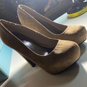 Used tan heels!